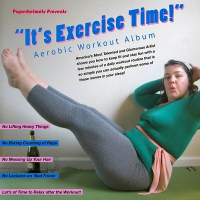 It's Exercise Time album cover Photo by Jessica Freylinghuysen